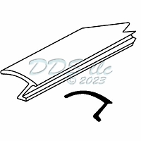 Capitol Window Vinyl Glazing Bead 65-4 1