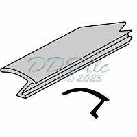 Capitol Window Vinyl Glazing Bead 65-5 1