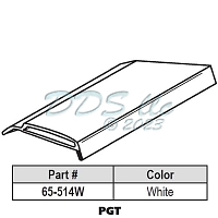 Snap In Vinyl Glazing Bead 65-514W