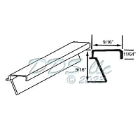 Snap In Vinyl Glazing Bead 65-64