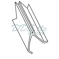 Capitol Vinyl Glazing Window Bead 65-69 1