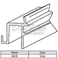 Snap In Vinyl Glazing Bead 65-70