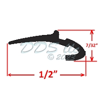 Keller - Air Control Snap In Window Glazing Bead 65-88BZ 1