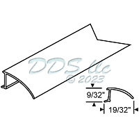 Window Vinyl Glazing Bead 65-8W 1