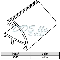 Snap In Vinyl Glazing Bead 65-95