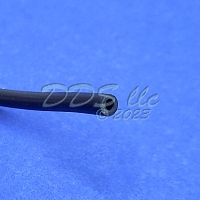 Black Vinyl Hollow Round Screen Spline 66-81