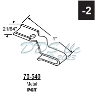 70 Series End Bracket 70-540 1