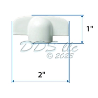 Andersen Window T Handle White 750-1361488 1