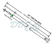 76 Series Green Bearing 31 Inch Balance 76-SMS31G