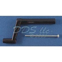 Black Plastic Crank Handle 771P BLK
