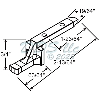 85 series Pivot Bar 85-1075 1