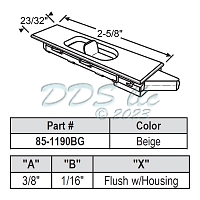 Snap-in Window Tilt Latch 85-1190BG 1
