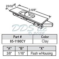 Alenco - Silverline Snap-in Window Tilt Latch 85-1190CY 1