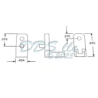 Window Pivot Bar 85-1402