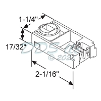 85 Series Pivot Lock Shoe 85-588 1