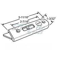 PGT Window Tilt Latch RH 85-6004RHBG 1