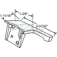 PGT Sash Guide Set 85-6010LW*RW 1