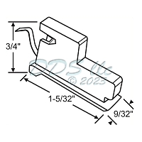 Window Vent Lock 85-759 1