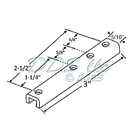 85 Series Window Pivot Bar 85-894ss 1