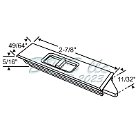 Snap In Tilt Latch 85-897WA 1