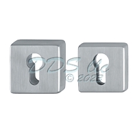 Hoppe Cylinder Rosettes Stainless Steel 11537365