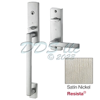 Hoppe Hls2000 Dallas Entry Door Handle Set 11876992