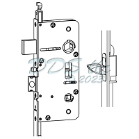 Hoppe Hls2000 Lower Door Lock Assembly 11902589 2