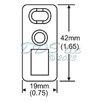 Stainless Steel Shootbolt Strike 2098911 1