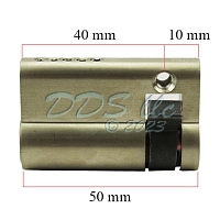 Hoppe Keyed Half Cylinder 4000070 1