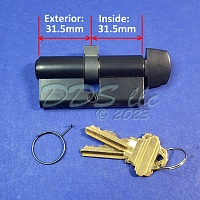 Hoppe 90 degree Key Cylinder 3761227 2