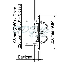 In Active Hoppe Mortise Flush Bolt 40006445 1