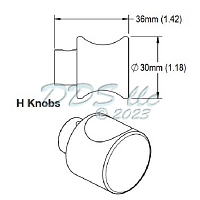 Hoppe H Knob 3643378 1
