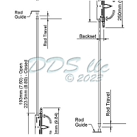 Hoppe Flushbolt Rod 8779363