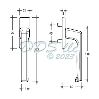 GU Dirigent Handle 854-10264 1