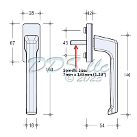 GU Dirigent Handle Interior 854-10426 1