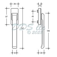 GU Dirigent Handle Interior 854-10441