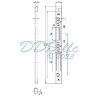 GU Adjustable Strike Plate Left Hand 854-10531