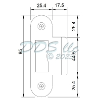 Top or Bottom Multipoint Keeper 854-13915