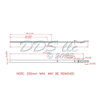 GU Top Extension 500mm 854-14412