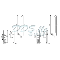 GU Lift and Slide Handle 854-14785 2