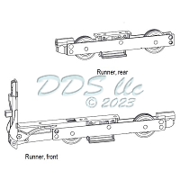 G-U Lift & Slide Runners 854-14975 1