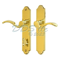 Capri Semi-Active Polished Brass Handle Set 854-15556