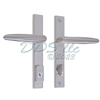 GU Torino Active Door Handle Set Satin Nickel 854-15881