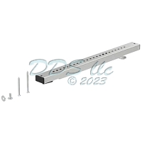 G-U Slide Rail with Hold Open Device Silver 854-16145