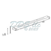 G-U Slide Rail with Hold Open Device Silver 854-16145 2