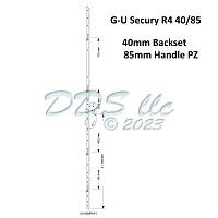 GU Secury R4 Europa 40/85 Active Door Lock Gear 854-16946