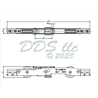 GU Lift & Slide Center Runners 854-16963