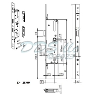 Giesse Multipoint Lock Gear 856-10021 1