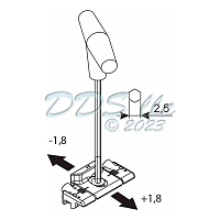 Giesse Adjuster Striker Plate 856-10029 2