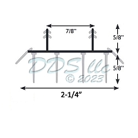 Door Sweep Brown 859-14692 1
